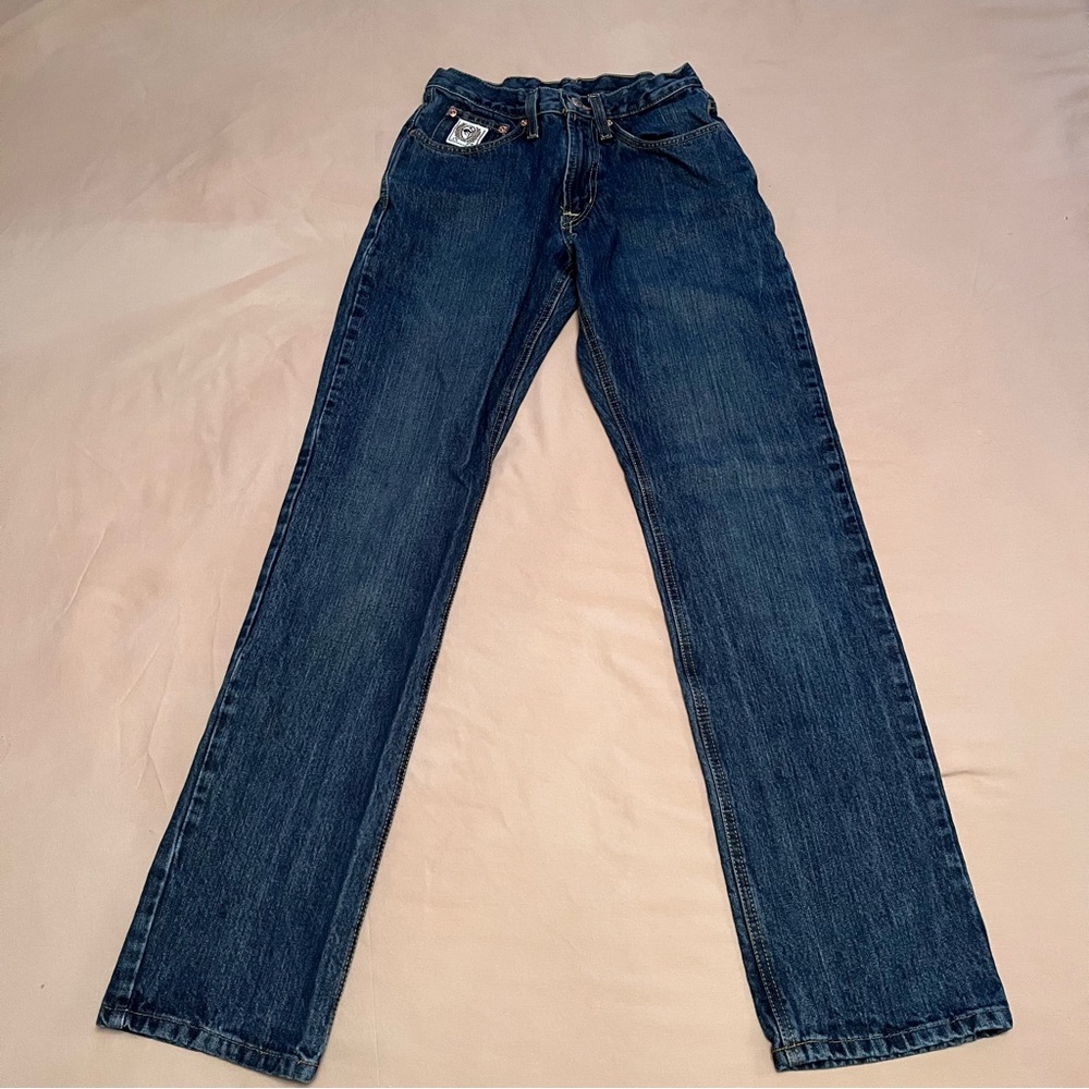 Cinch Men's Dark Blue Straight Leg Jeans Size 27